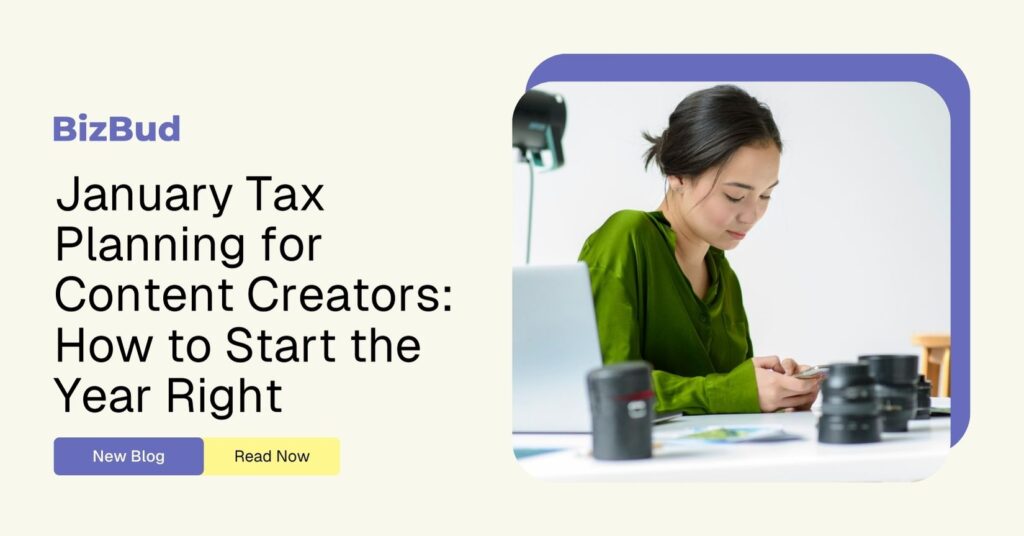Tax Planning for Content Creators