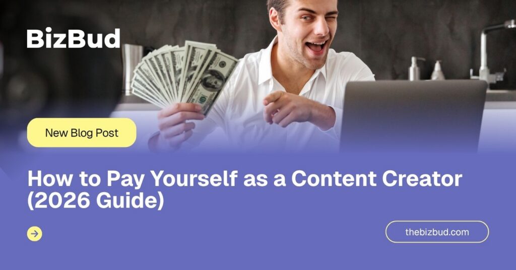 Pay Yourself as a Content Creator